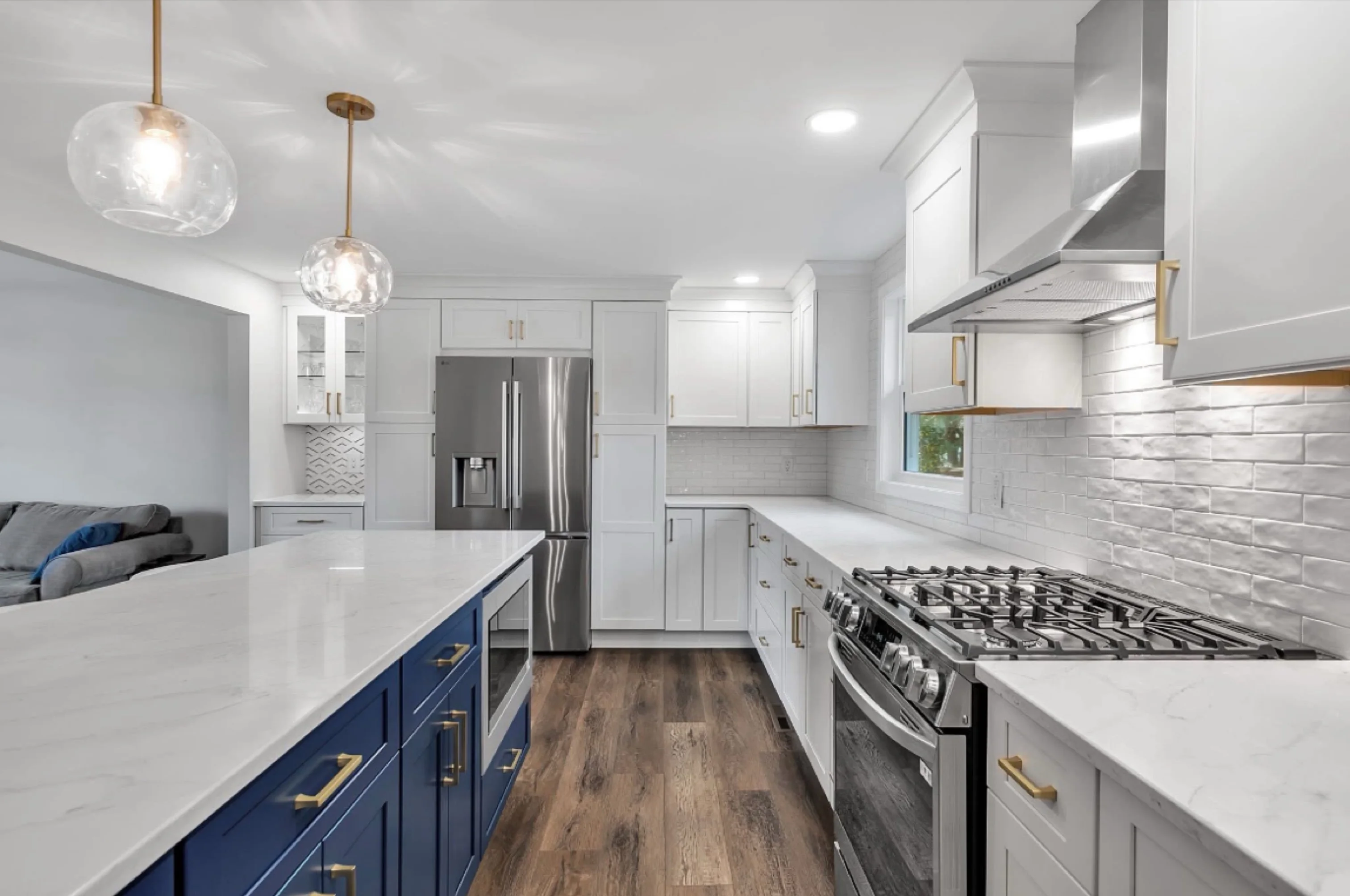 Featured Kitchen Renovation with Subway Tile Backsplash
